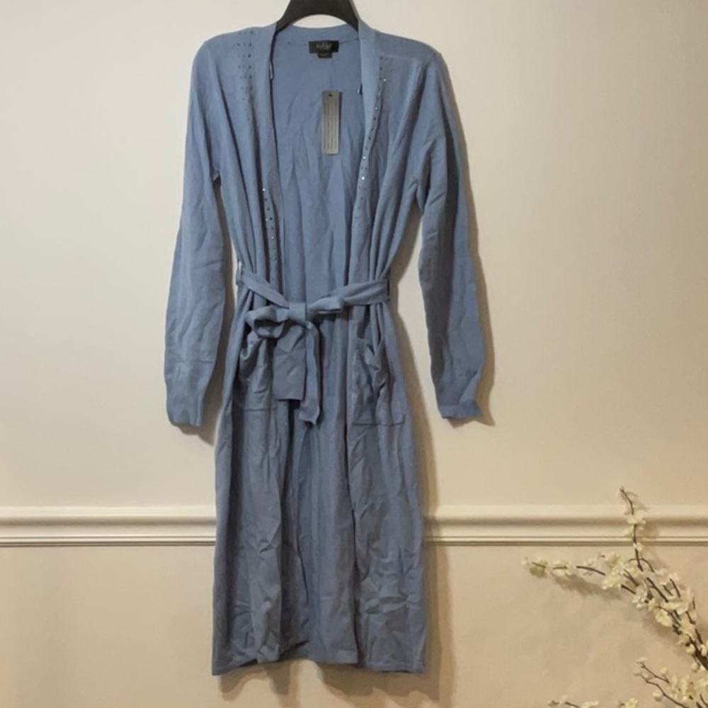 Belldini Blue Cardigan Sweater